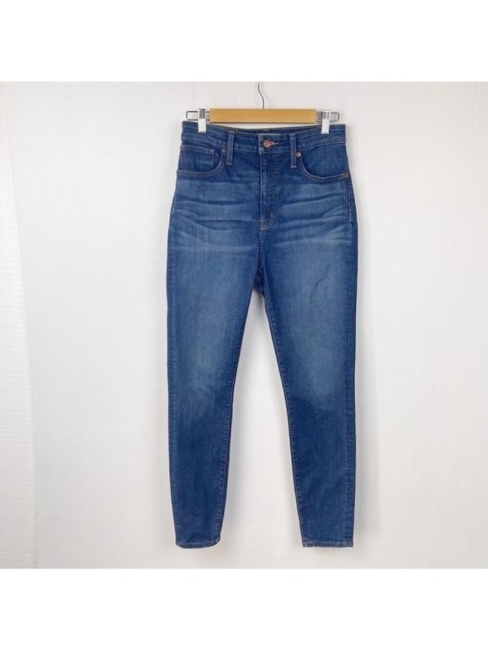 Madewell Curvy High-Rise Skinny Jeans in Moreaux Wash AA621 size 28